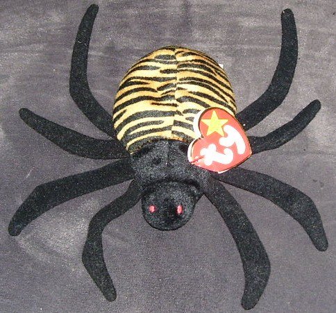 TY * SPINNER THE SPIDER * BEANIE BABY NWT 1996
