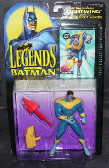 LEGENDS OF BATMAN * NIGHTWING * Action Figure NEW! Kenner 1994