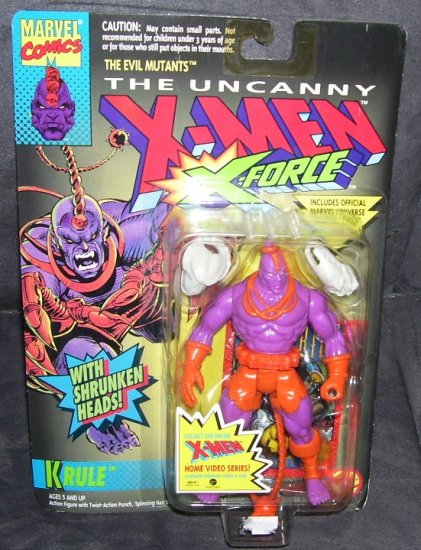 UNCANNY X-MEN EVIL MUTANTS * KRULE * ACTION FIGURE NEW! 1993