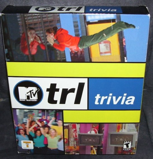 MTV TRL TRIVIA * PC CD-ROM * GAME * NEW IN BOX! *