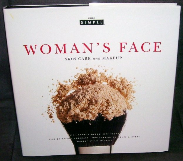 WOMAN'S FACE SKIN CARE AND MAKEUP BOOK * NEW * HC DJ 1997 * FIRST EDITION! *