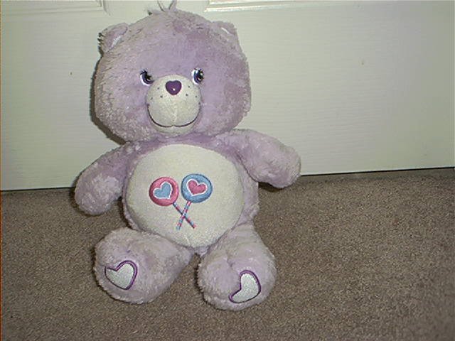 CARE BEARS * SHARE BEAR * PLUSH 2003 12" TALL CUTE