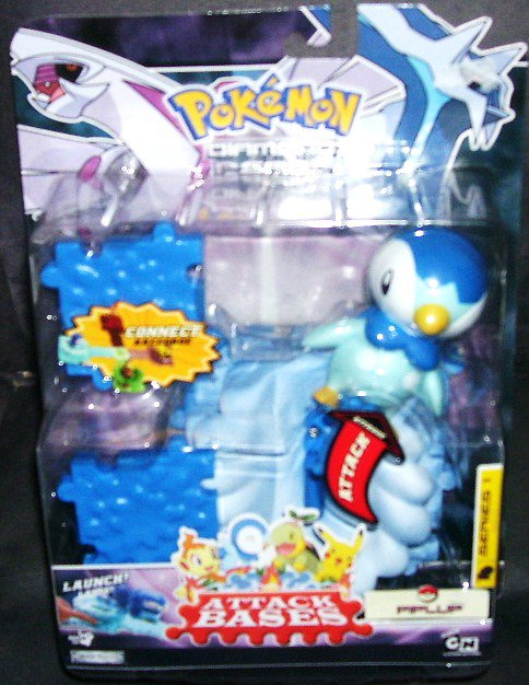 Pokemon PIPLUP Attack Bases Diamond & Pearl Series 1 NEW 2007