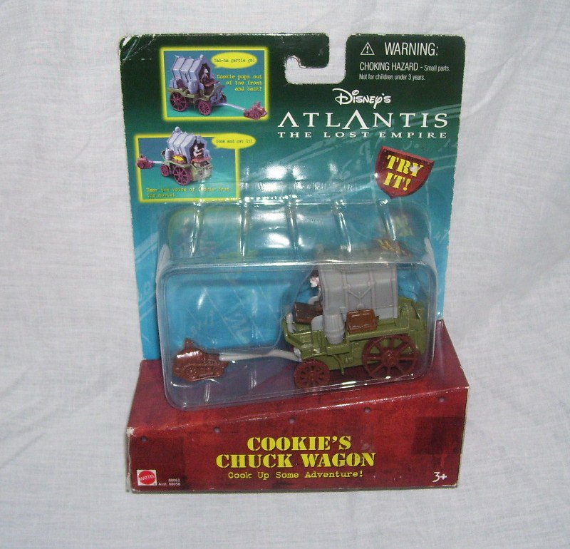 Disney ATLANTIS The Lost Empire COOKIE'S CHUCK WAGON NEW! 2000