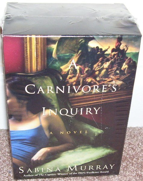 A CARNIVORE'S INQUIRY AUDIO BOOK By Sabina Murray NEW! 9 3/4 HOURS 6 TAPES