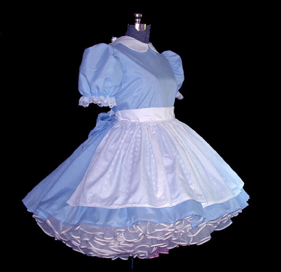 Blue Gingham Alice Dress