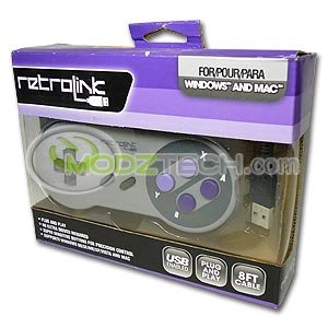 Super Nintendo SNES USB to PC / MAC Classic Controller Pad