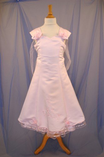 Handmade Satin Bodice With Roses