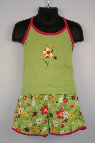 Discount Flower Short Set