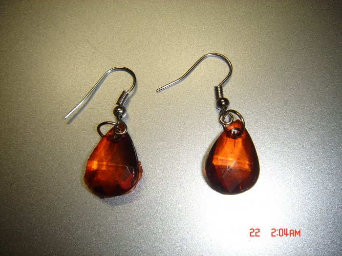 Fashion Handmade Acrylic Teardrop Earrings ON SALE 2009**FREE SHIP