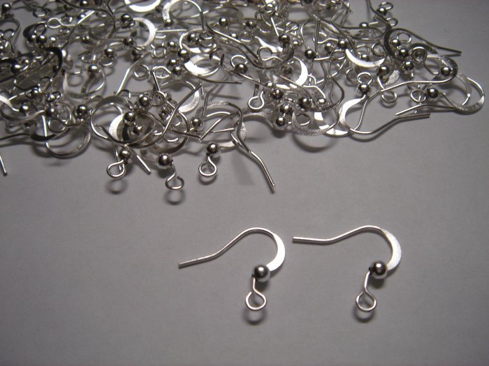 50 Sterling Silver Earring Finding French Ear Wire Hook**DIY, HandCrafted Supply