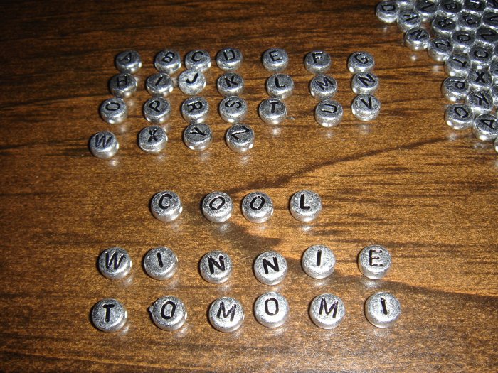 26 Wholesale Alphabet Silver Drilled Beads (A-Z) Uppercase Capital Letter**DIY Findings, Handcrafted