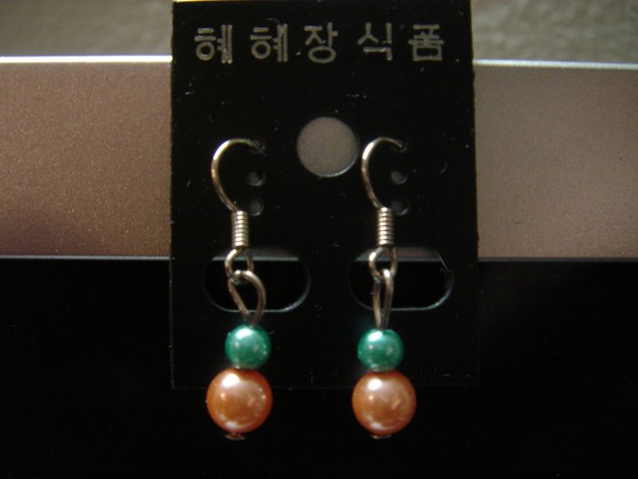 Handmade Pearl Dangle 925 hook Earrings**FREE Silver Cotton-Filled GIFT BOX and Packaging
