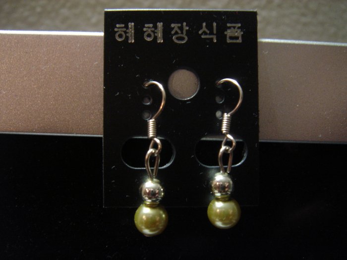 Handmade Pearl Dangle 925 hook Earrings**FREE Silver Cotton-Filled GIFT BOX and Packaging