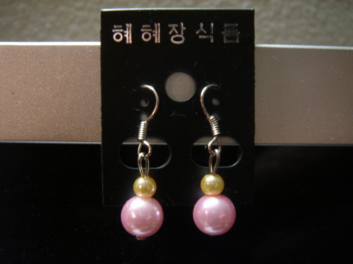 Handmade Pearl Dangle 925 hook Earrings**FREE Silver Cotton-Filled GIFT BOX and Packaging