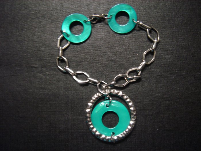 Handmade Round Disk Bracelet ~ON SALE