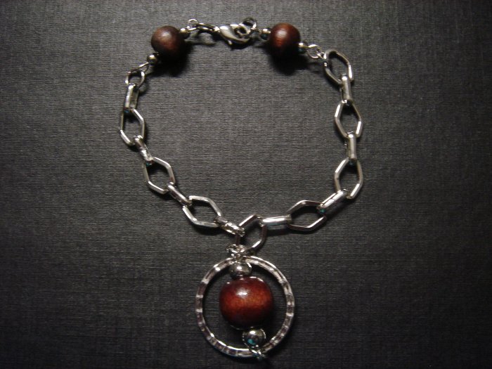 Handmade Round Disk Bead Bracelet ~ON SALE