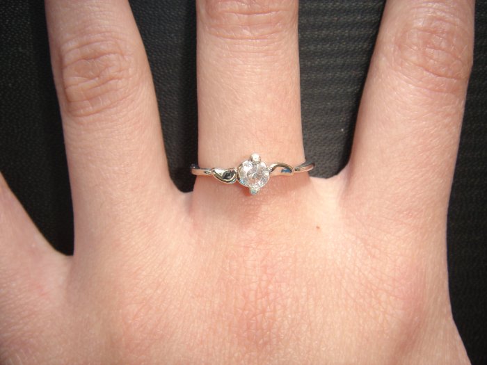 On SALE $20 NEW 925 CZ Cubic Zirconia Silver Ring Gift*