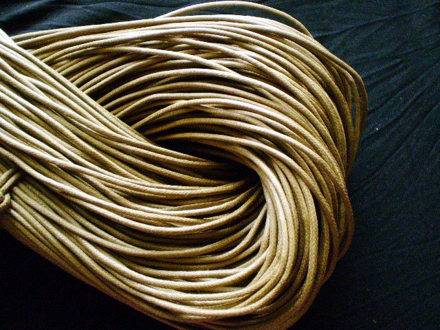 2 mm/10 meters Wax Knit Cord/jewelry Necklace findings