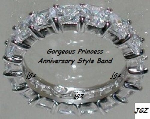 1.25ct Anniversary-Eternity Band* Sz 5/6/7/8/9* Absolutely Gorgeous & Elegant *