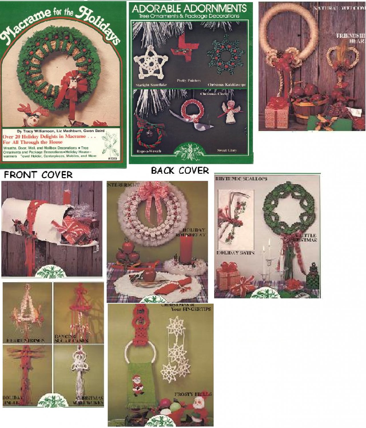 Macrame for the Holidays pattern instruction book