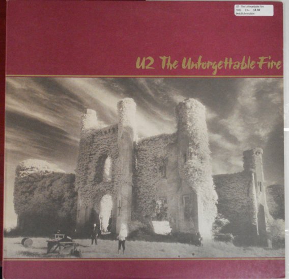 U2 - The Unforgettable Fire LP