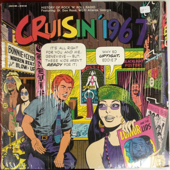 Cruisin' 1967 LP History of Rock N' Roll Radio