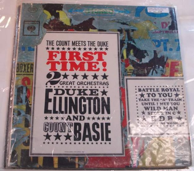 Duke Ellington and Count Basie The Count Meets the Duke 1962 LP