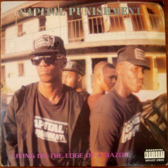 Capital Punishment - Living on the Edge of a Razor LP