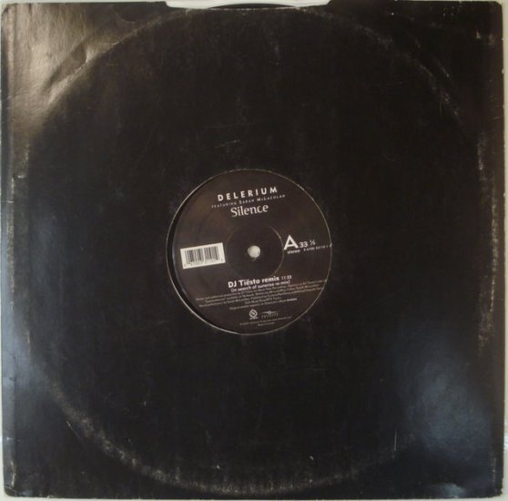 Delerium - Silence feat. Sarah McLaclan DJ Tiesto remix 12"