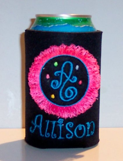 PERSONALIZED KOOZIE - Unique Fringe Design