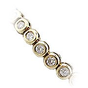 14K Yellow Gold Diamond Tennis Bracelet - You Save $12,832.32
