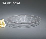 Elegance Boxed Clear Tableware, 14 oz soup bowl,16ct
