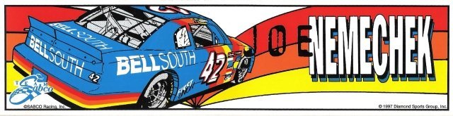 JOE NEMECHEK #42 Bumper Sticker