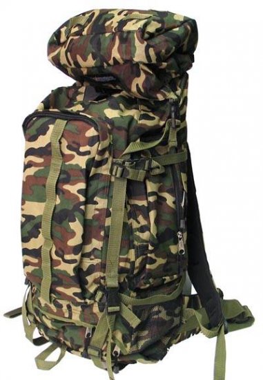 26 X 16 Camo Mountaineer's Backpack