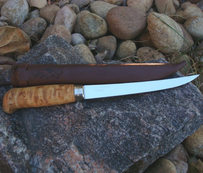 Curly Birch Fillet Knife