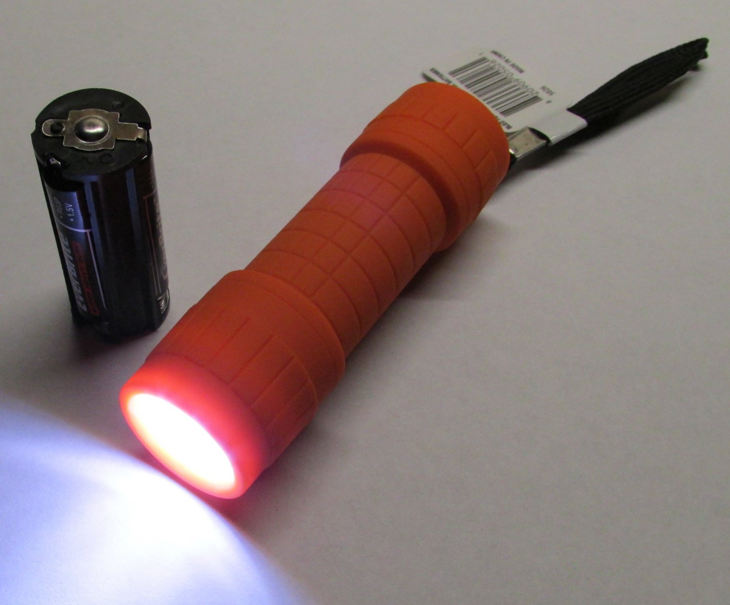 OSU Orange Color Ozark Trail 9 LED Mini Flashlight WITH Batteries NEW