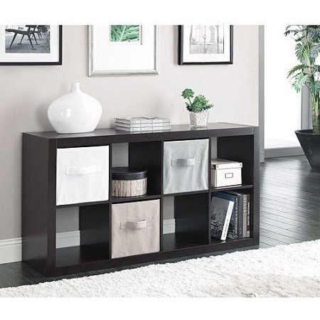 RECORD CABINET Better Homes and Gardens 8-Cube Organizer NEW