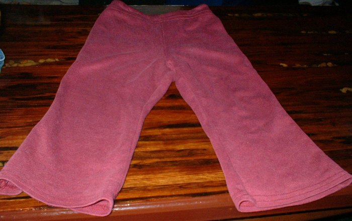 Sprockets Maroon Flare leg Pants with back pocket