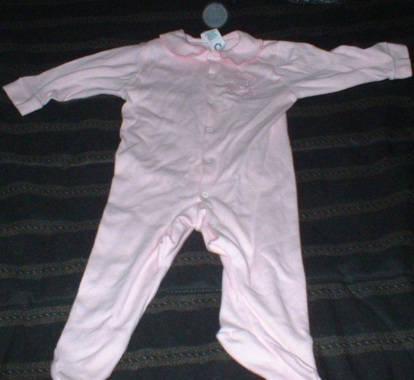 9 Mth Gerber Pink "I need a hug" Footed Pajamas