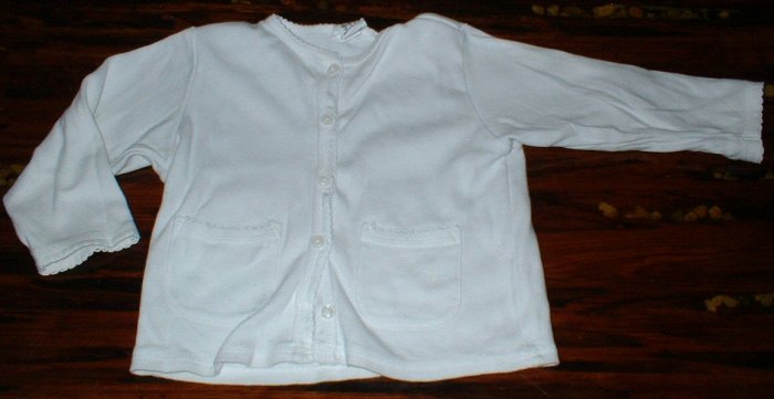 Girls Gap 12-18Mth White Sweater