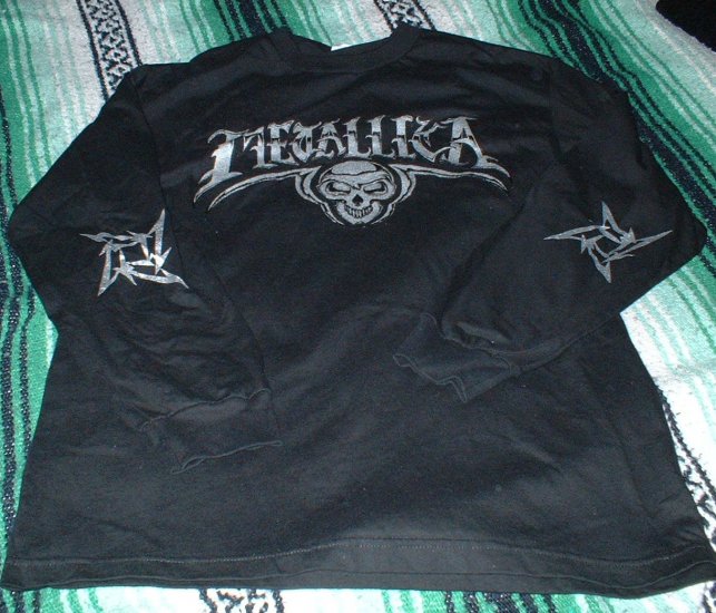 Brand New Metallica Long Sleeve Concert Shirt Size Large