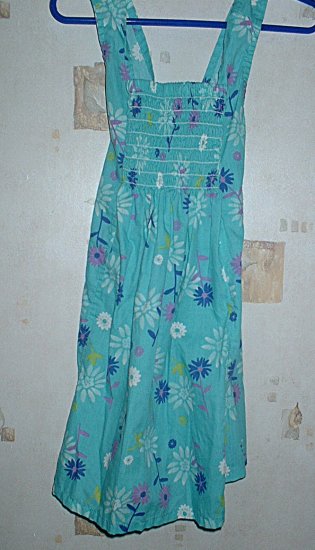 Girls 3T Blue Summer Halter Dress