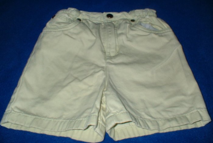 Girls Lime Green 5 Pocket Denim Shorts 4T