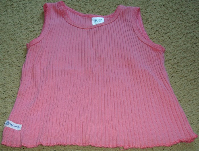 Girls 2T Pink Ribbed Tanktop by Old Navy