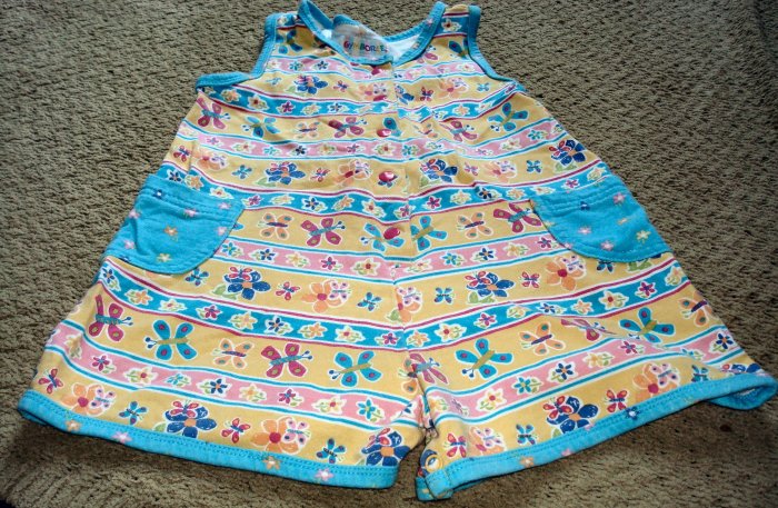 Girls Gymboree Summer Print Jumper 2T