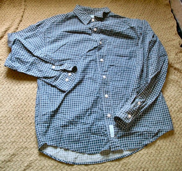 American Eagle Size Small Green Button Down Shirt