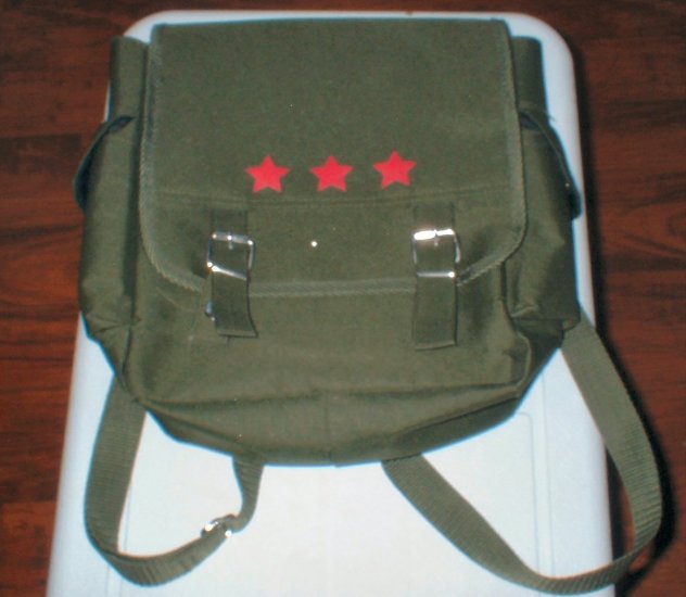 green purse