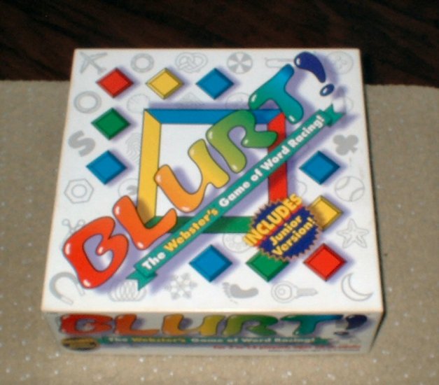 Blurt Game with Junior Ed. Included