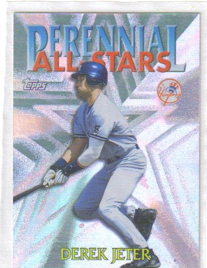 Derek Jeter 2000 Topps Perennial All Stars Yankees